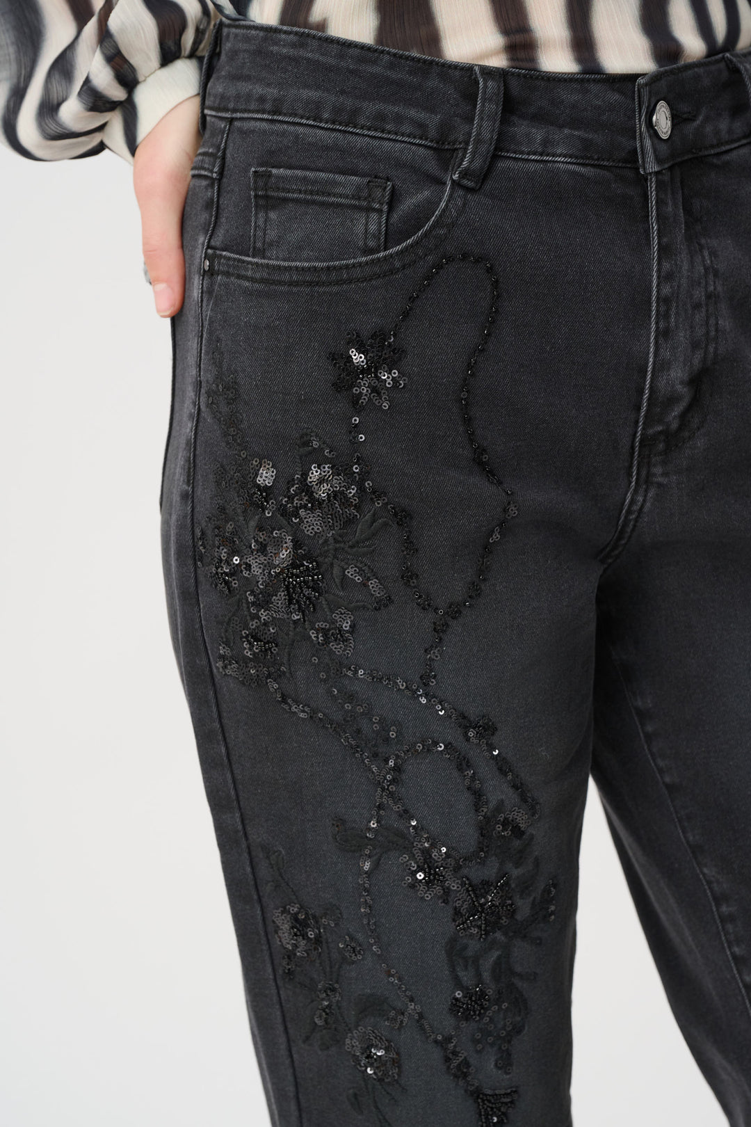 Classic Bootcut Embellished Jean