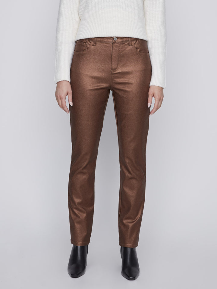 Copper Shimmery Pant