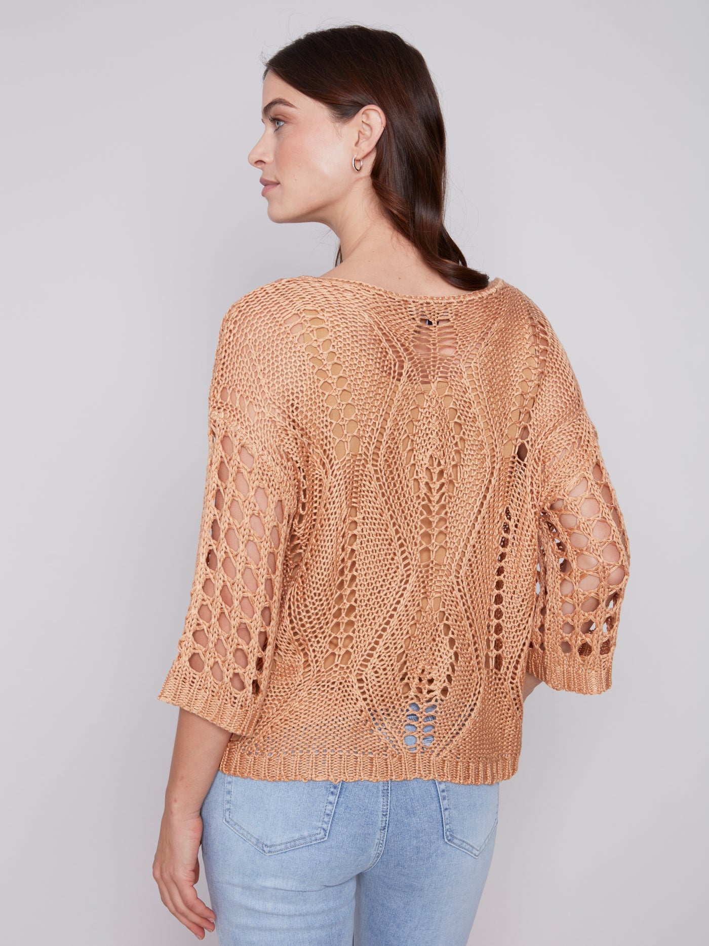 Corn Fancy Crochet Sweater
