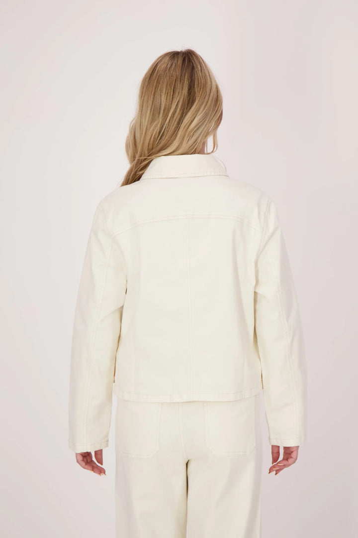 Daisy Scalloped Hem Jacket