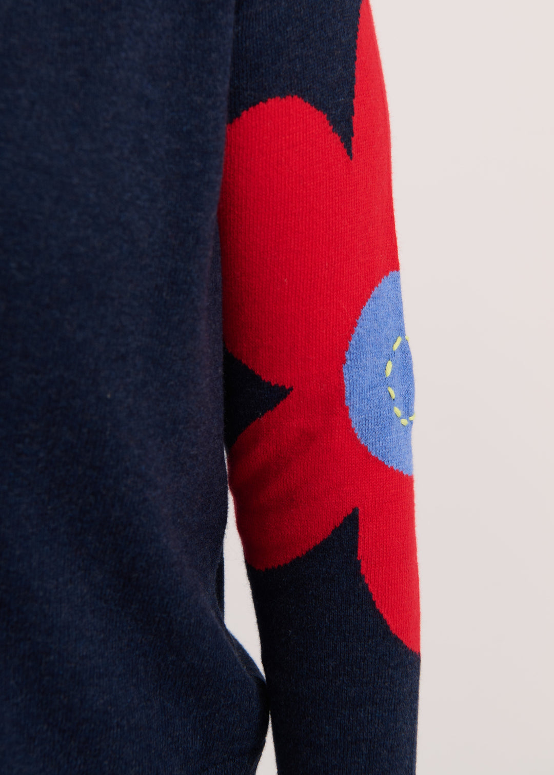 Dark Denim Peace Please Cardi
