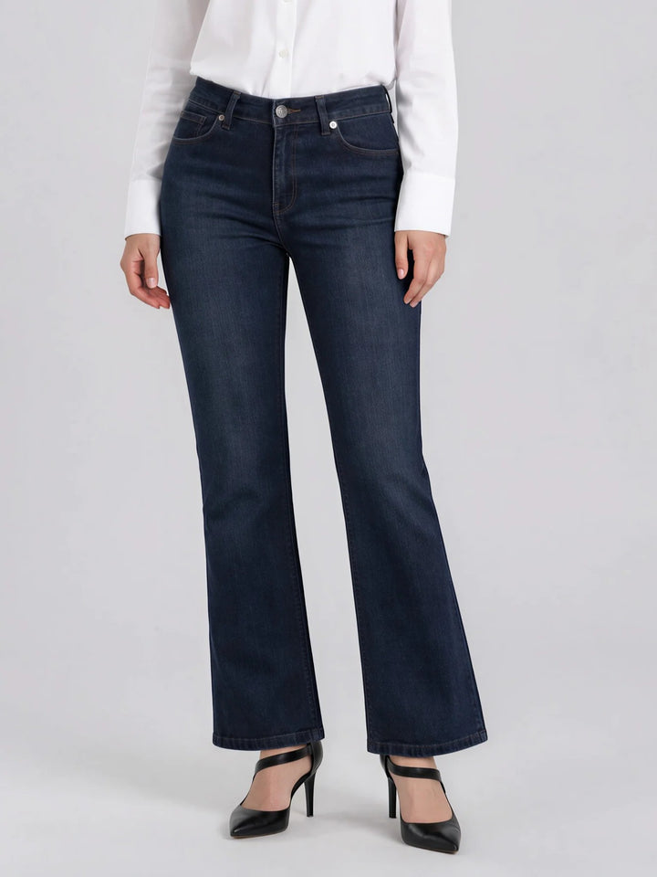 Dark Stone Wash Baby Boot Cut Jean