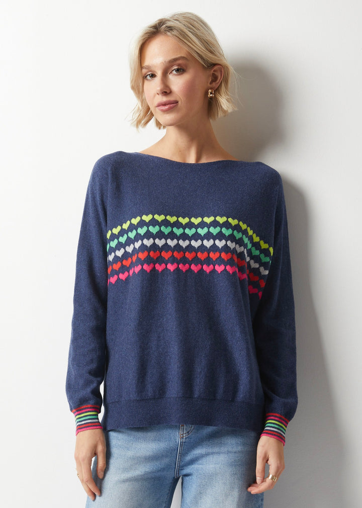 Denim Lovestruck Sweater