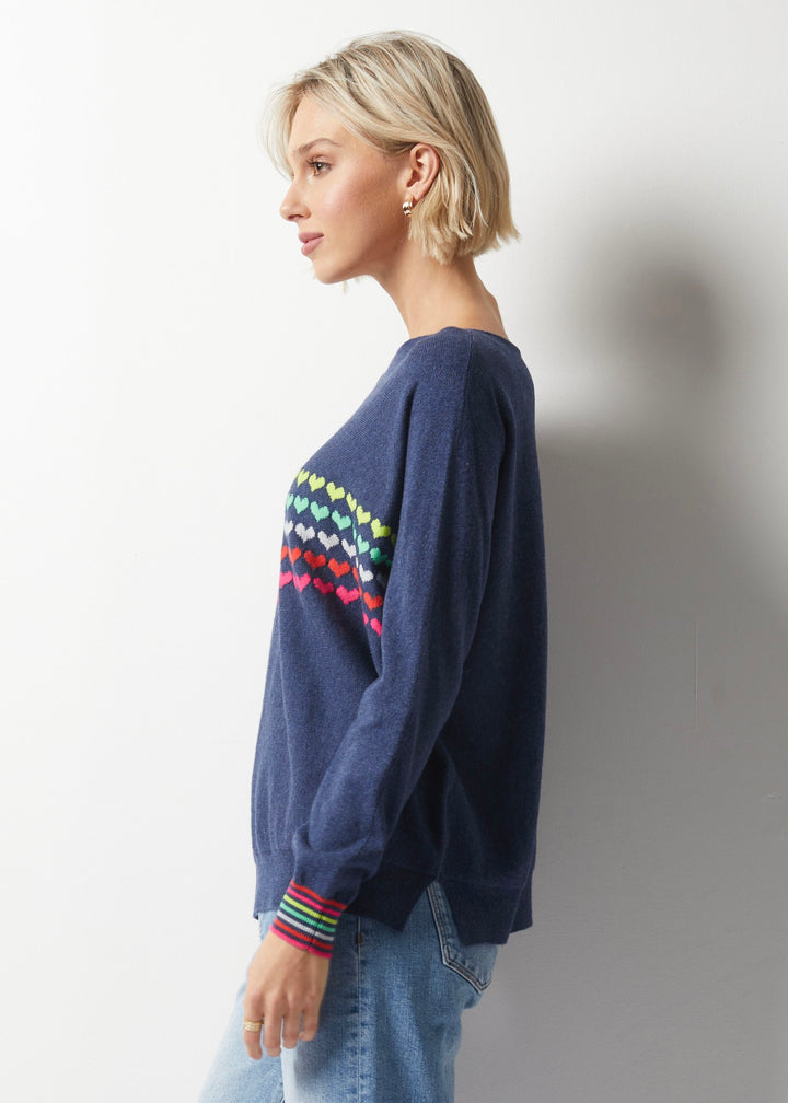 Denim Lovestruck Sweater