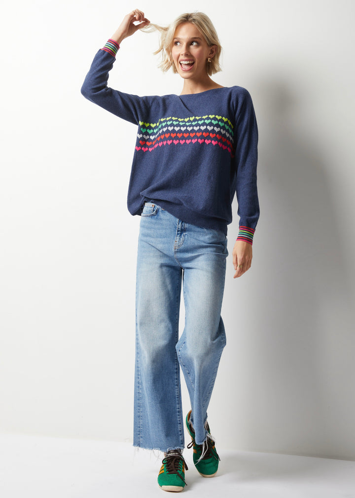 Denim Lovestruck Sweater