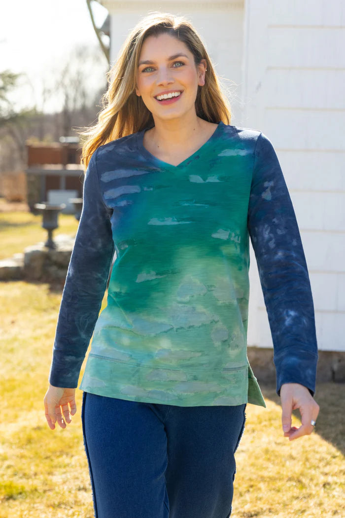 Emerald Harmony Tunic
