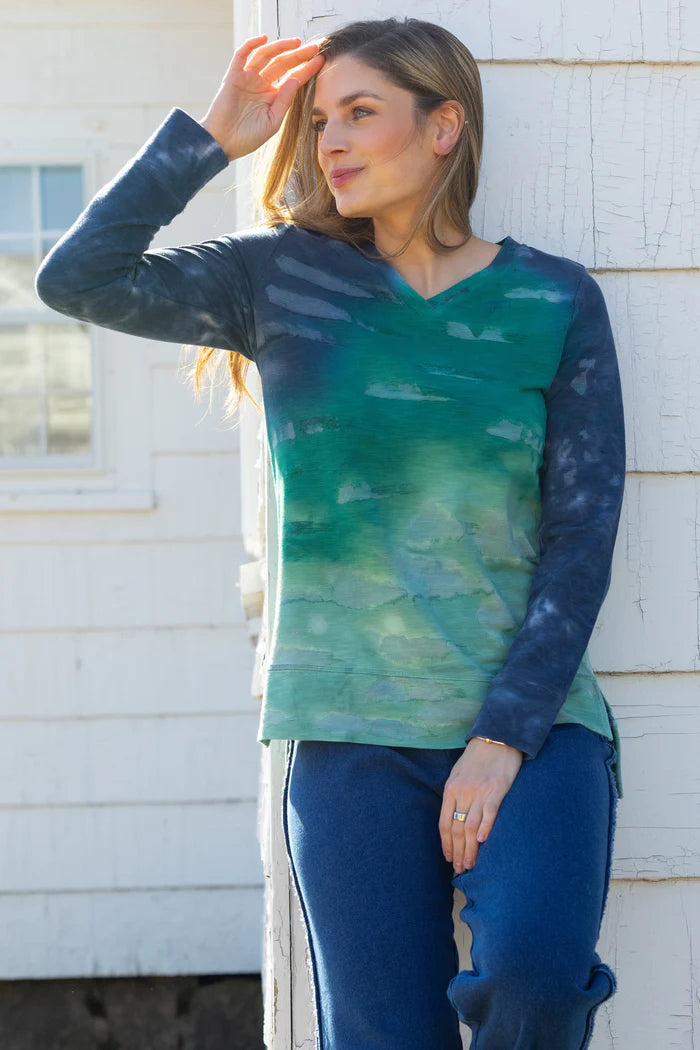Emerald Harmony Tunic