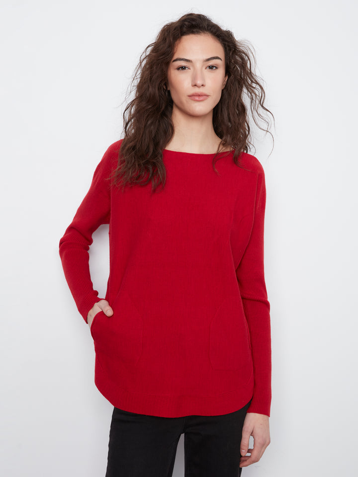 Equestrian Lace-up Cuff Sweater