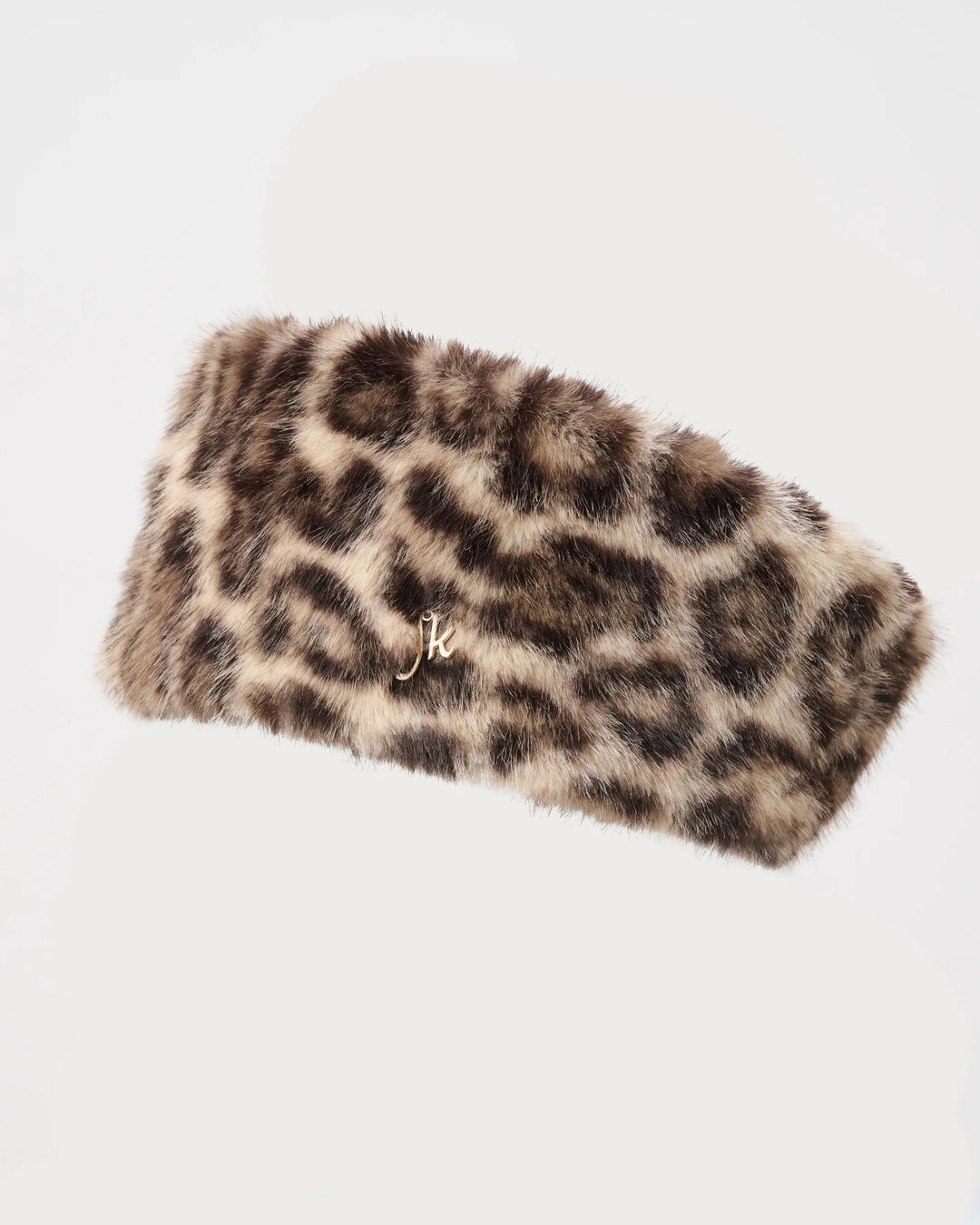 Faux Fur Leopard Headband