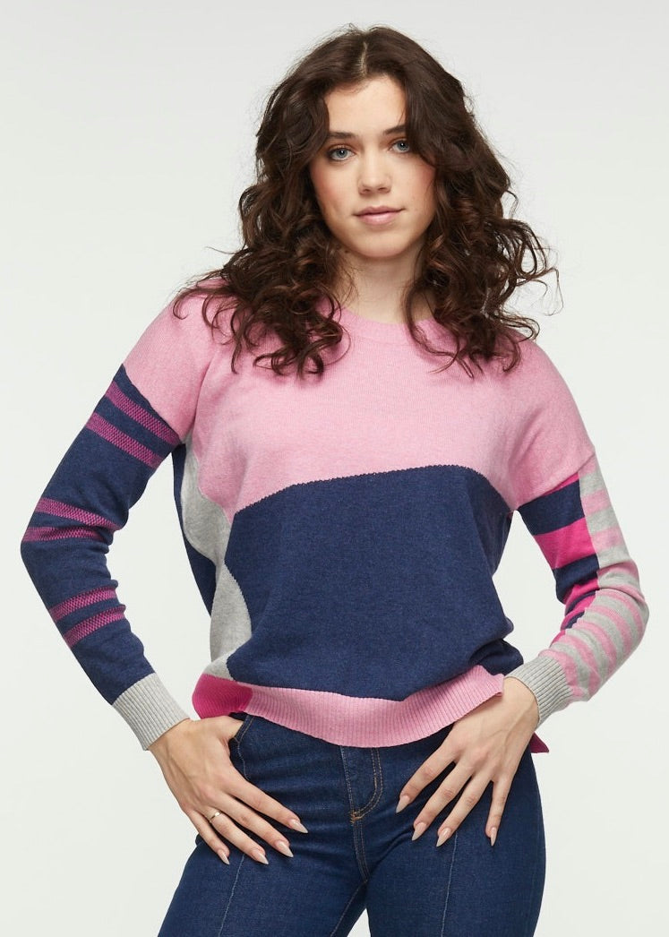 Floss Eclectic Intarsia Sweater