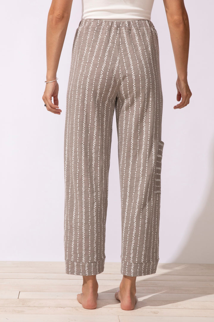 Fog Striped J-Pocket Flood Pant
