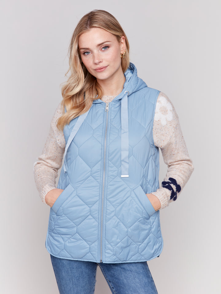 Frost Short Quilted Vest