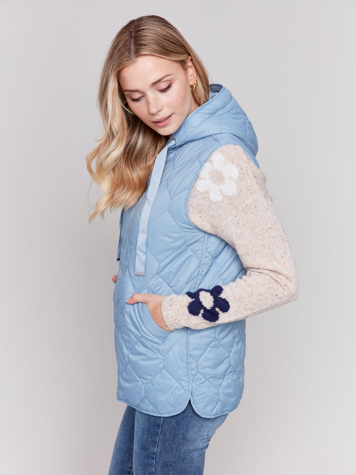 Frost Short Quilted Vest