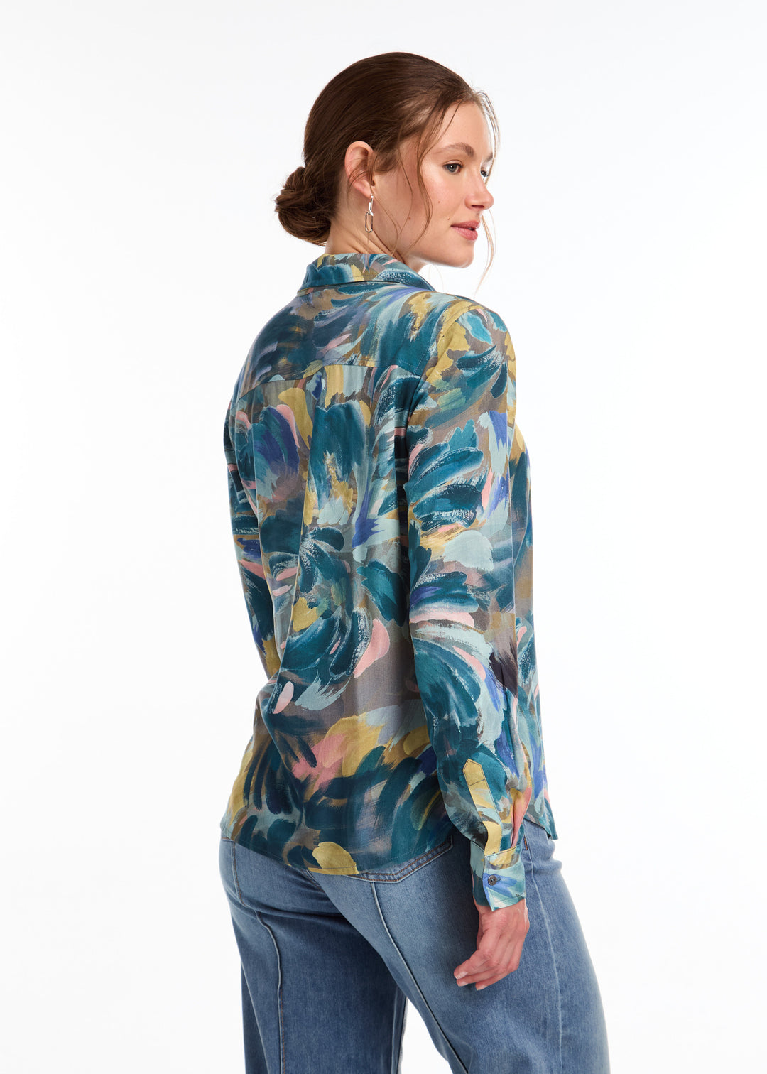 Gallery Print Long Sleeve Shirt