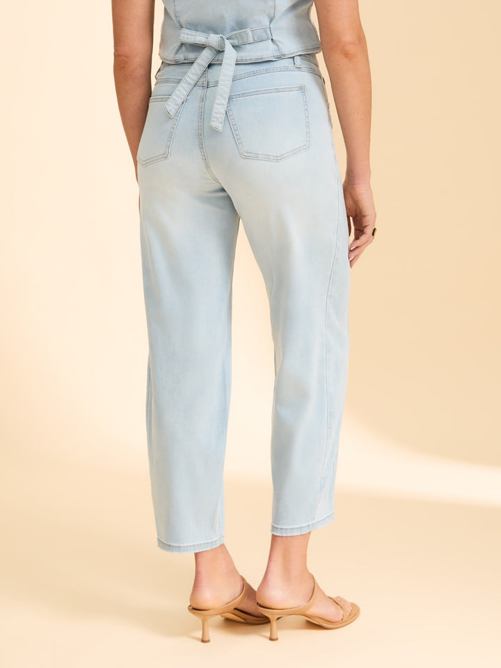 Girlfriend Barrel Ankle Jean