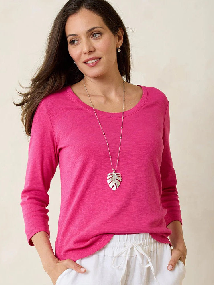 Glowing Azalea Ashby Isles Scoop Neck Top