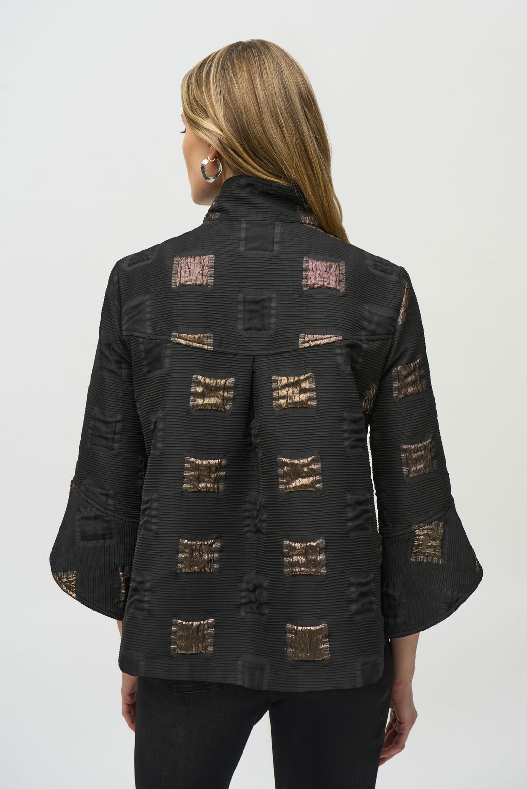 Gold Lurex Jacquard Jacket