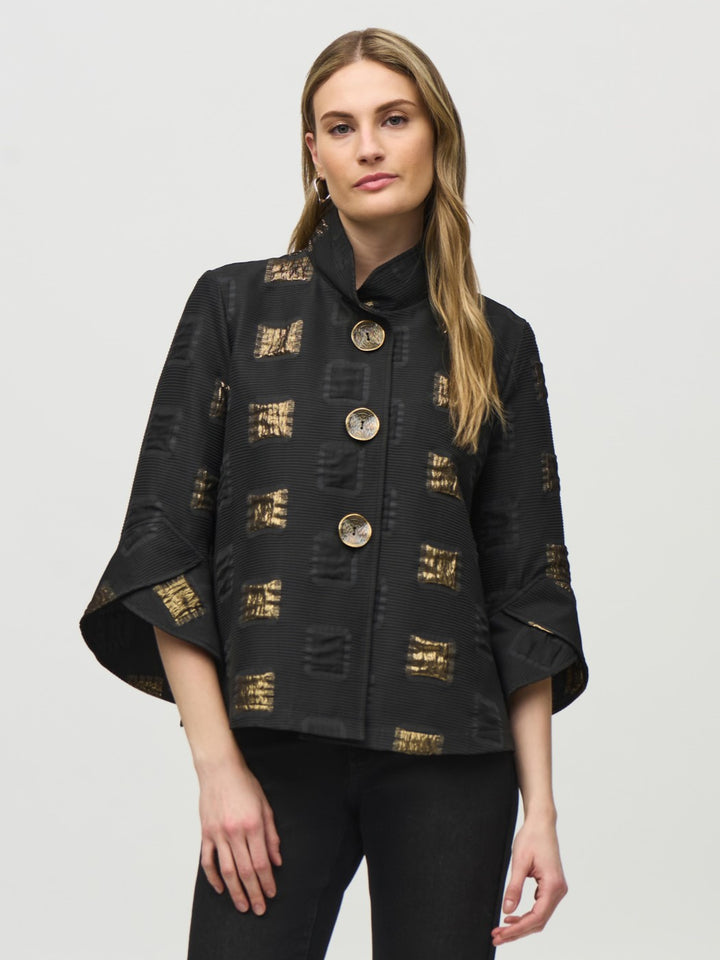 Gold Lurex Jacquard Jacket