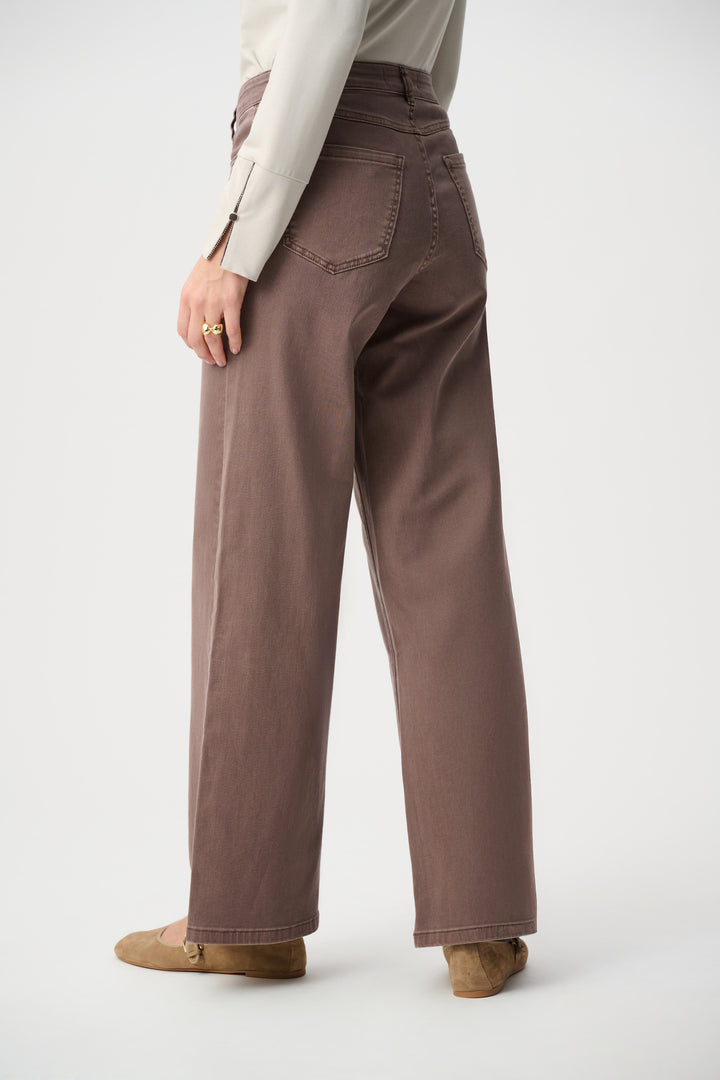 Goldie Classic Wide-Leg Stretch Jean