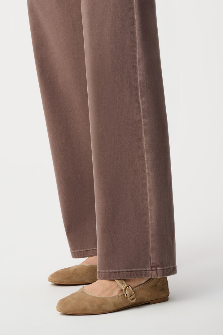 Goldie Classic Wide-Leg Stretch Jean