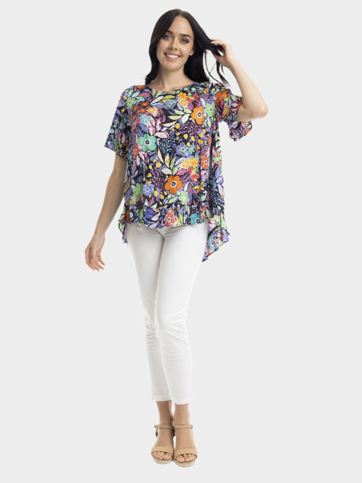 Grenada Ruffle Hem Top