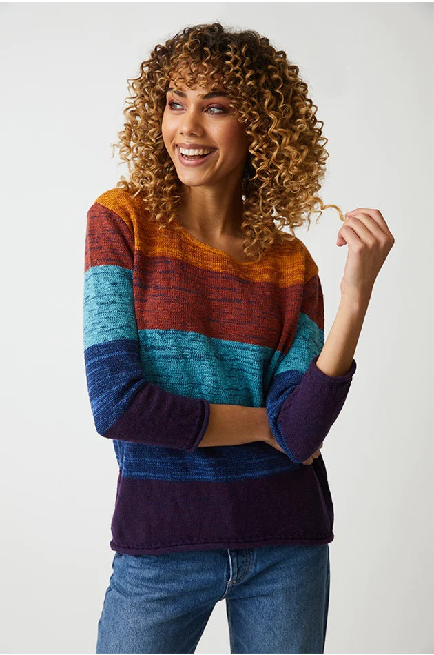 Indigo Brice Striped Sweater