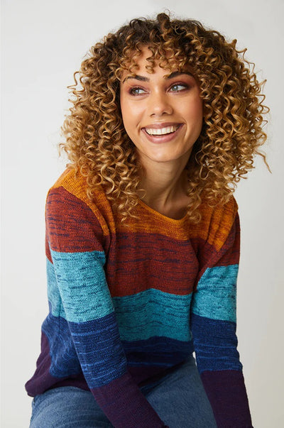 Indigo Brice Striped Sweater