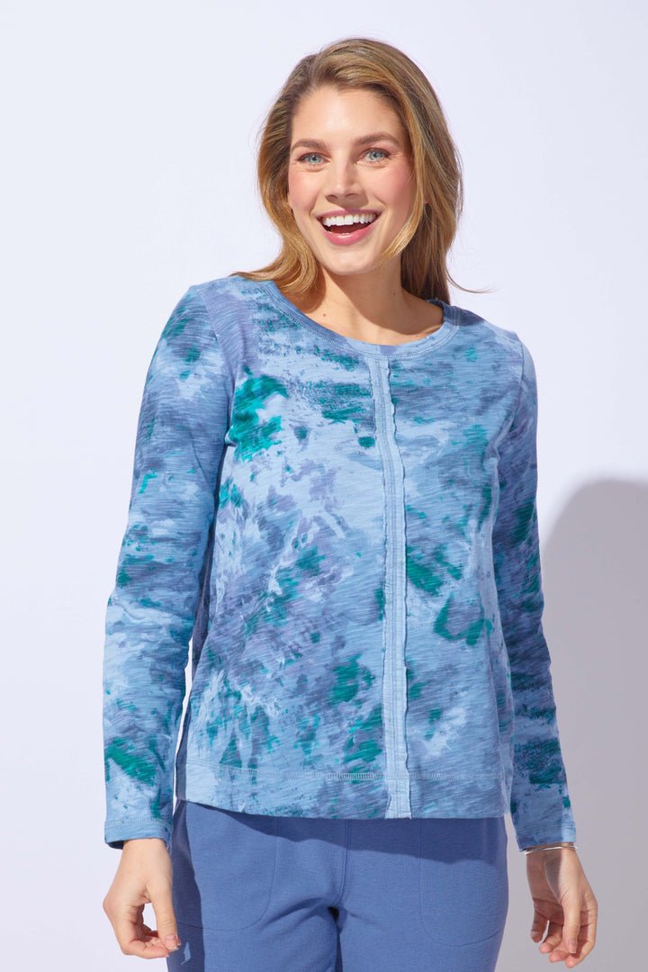 Indigo Stay Centered Tee