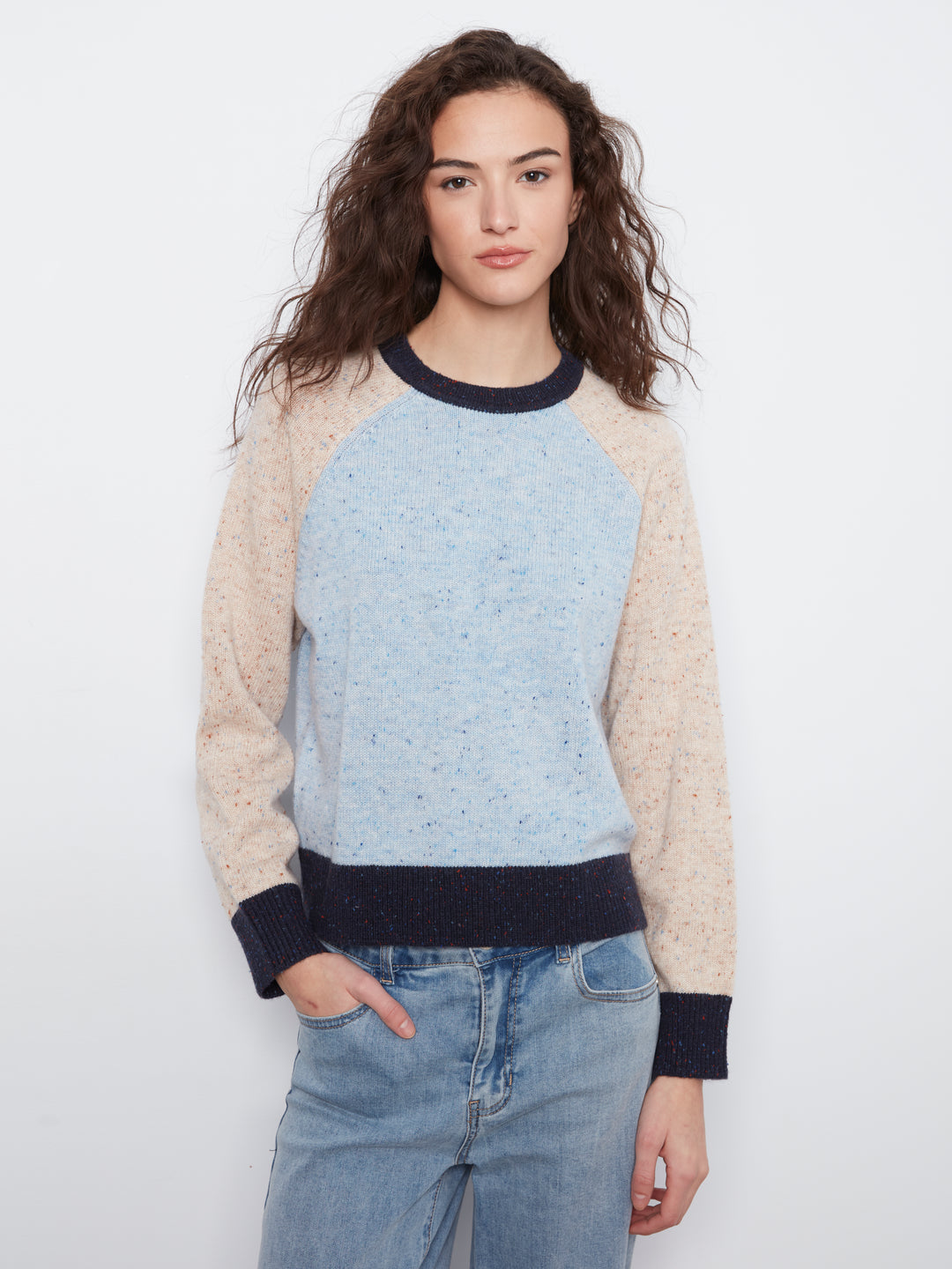 Iris Colour Blocked Sweater
