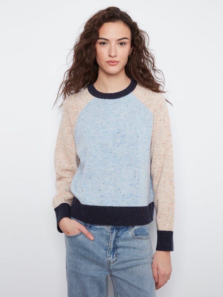 Iris Colour Blocked Sweater