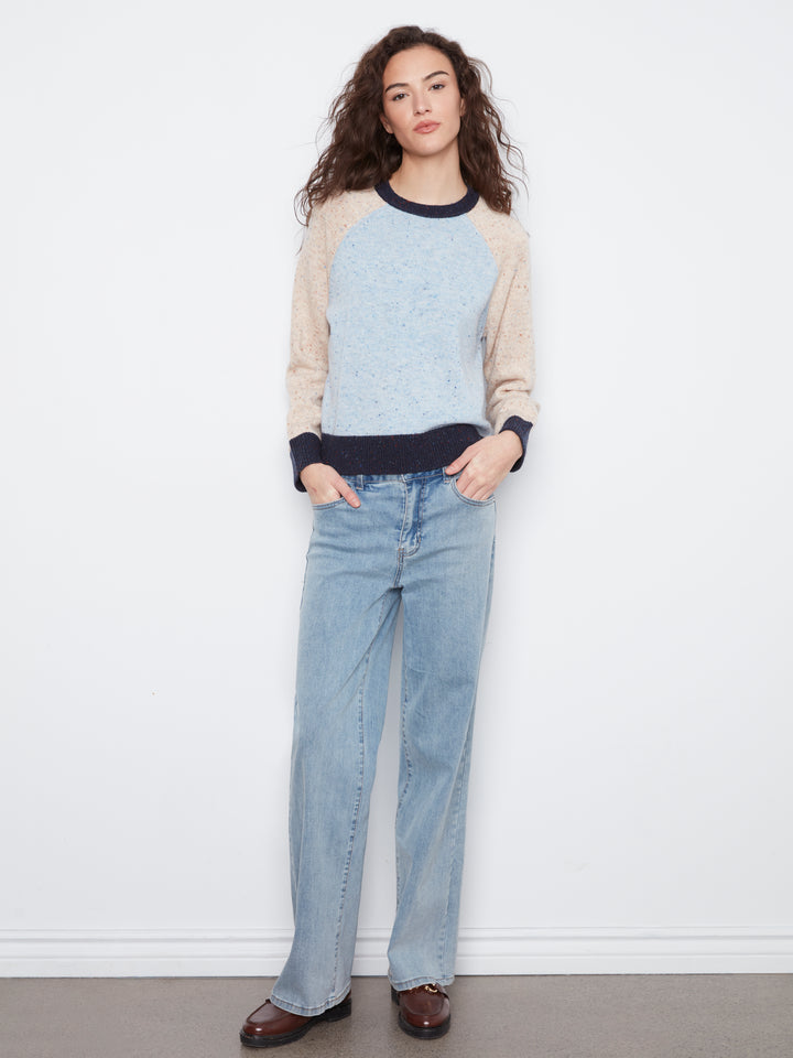 Iris Colour Blocked Sweater