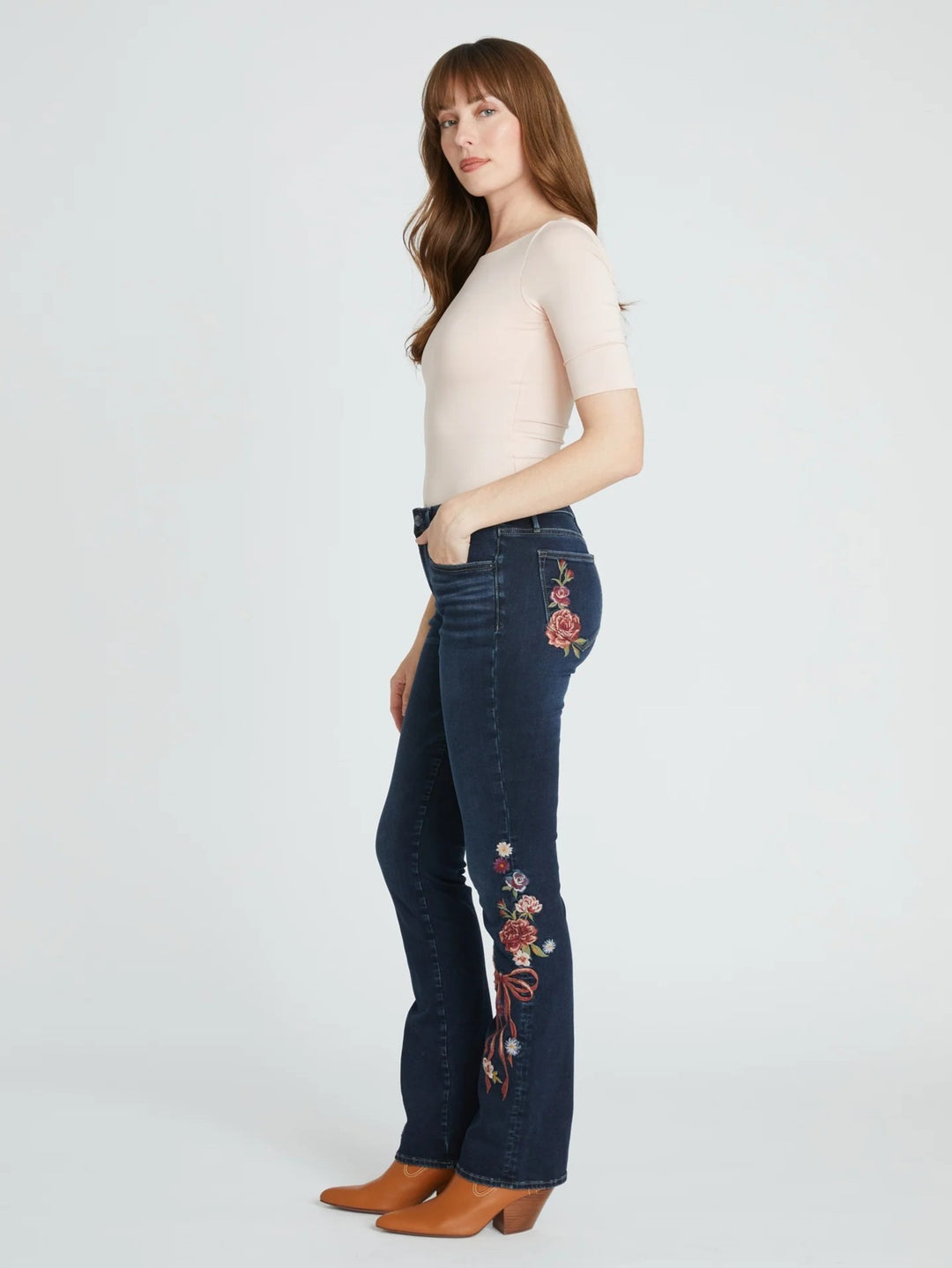 Kelly Bows and Roses Jean
