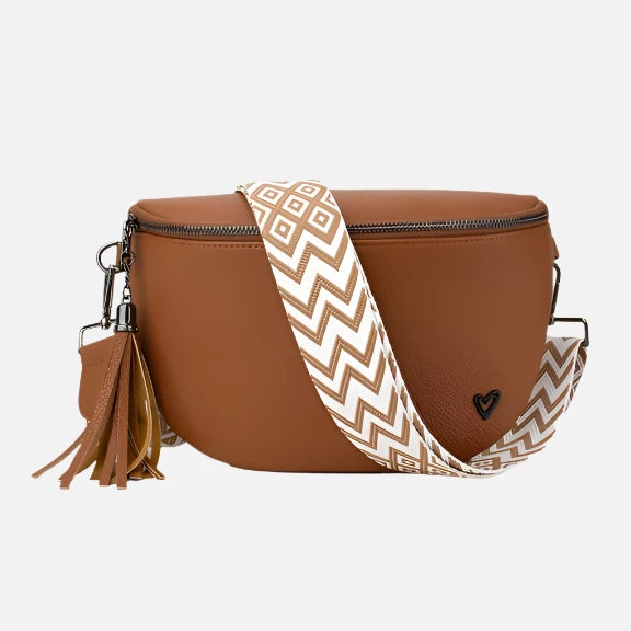 Kimberley Vegan Leather Crossbody Sling Bag