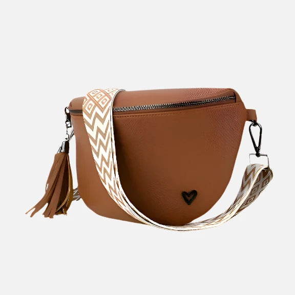 Kimberley Vegan Leather Crossbody Sling Bag