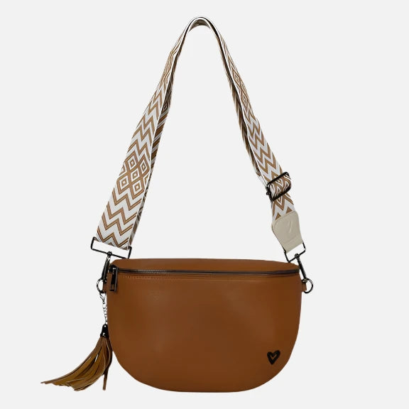 Kimberley Vegan Leather Crossbody Sling Bag