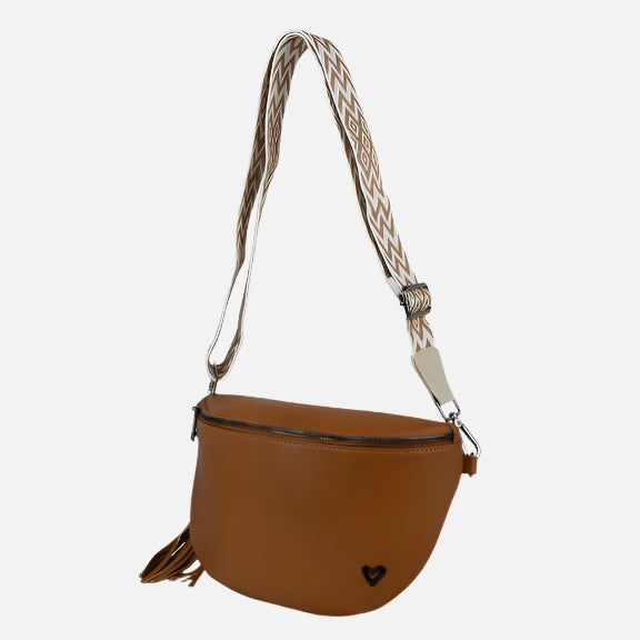 Kimberley Vegan Leather Crossbody Sling Bag