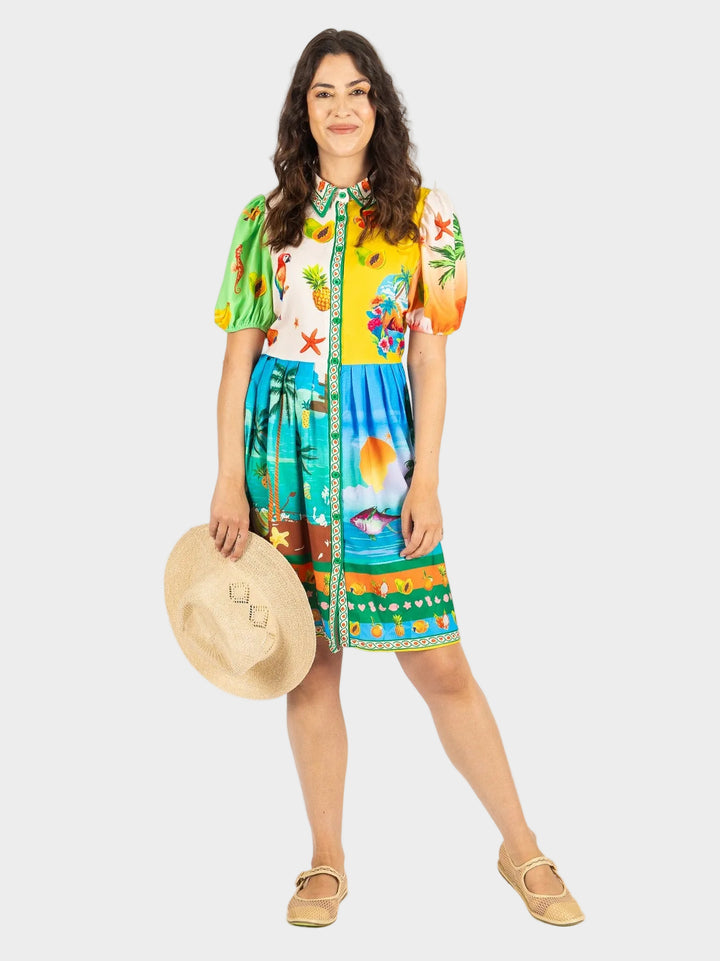 Kokomo Tropical Print Dress