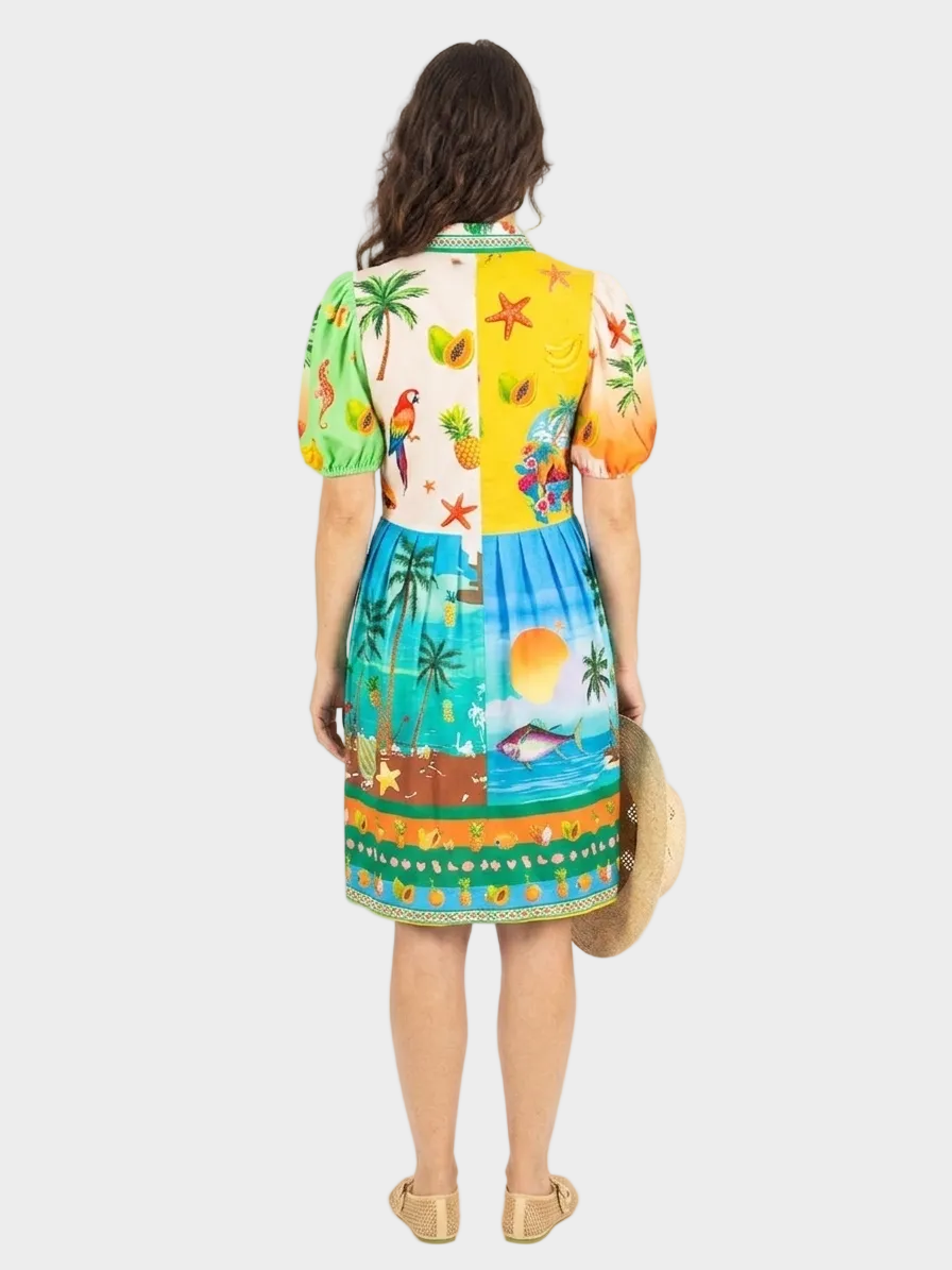 Kokomo Tropical Print Dress