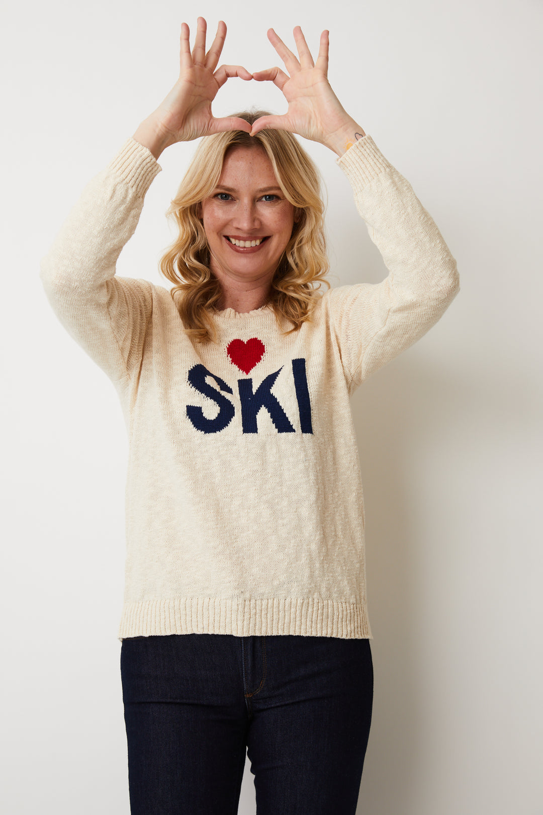 LOVE To Ski Sweater
