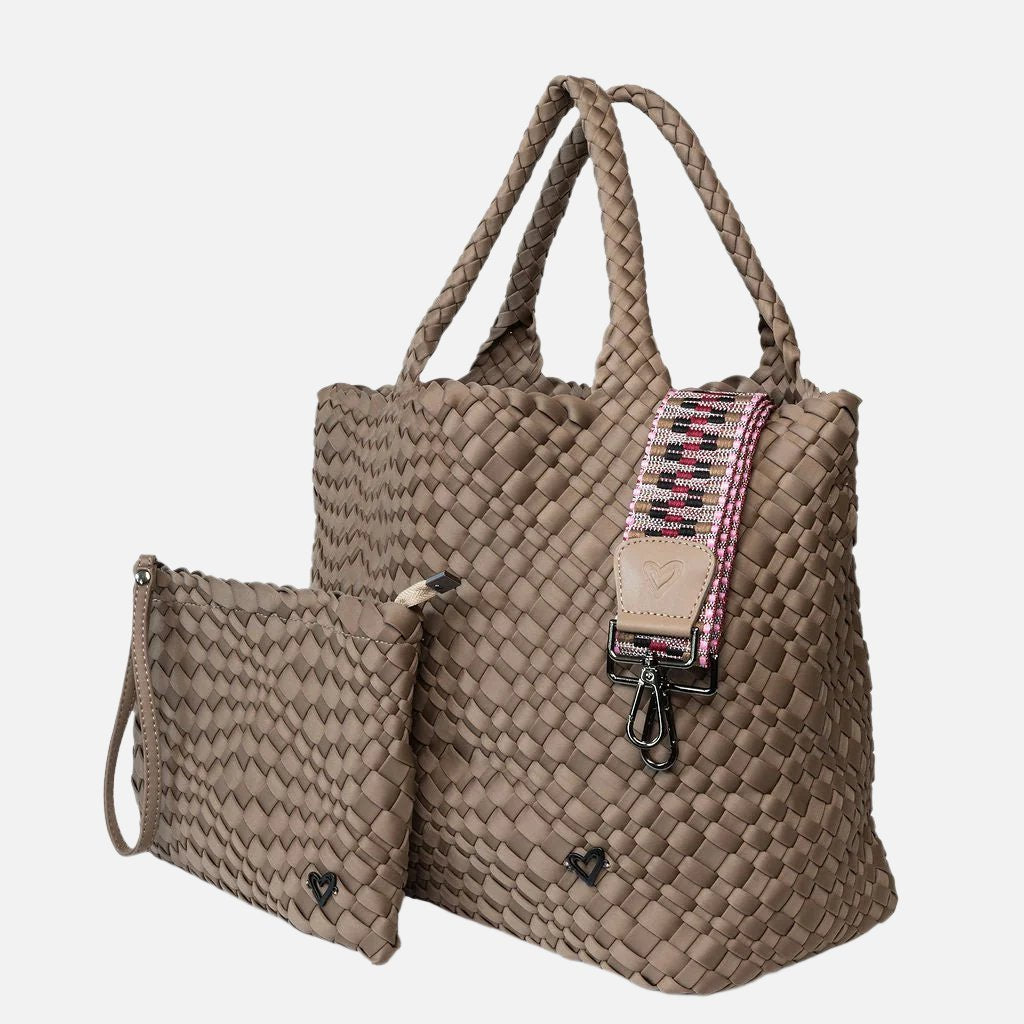 London Large Woven 2 Piece Bag