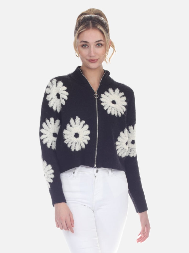 Lucy Daisy Knit Zip Jacket