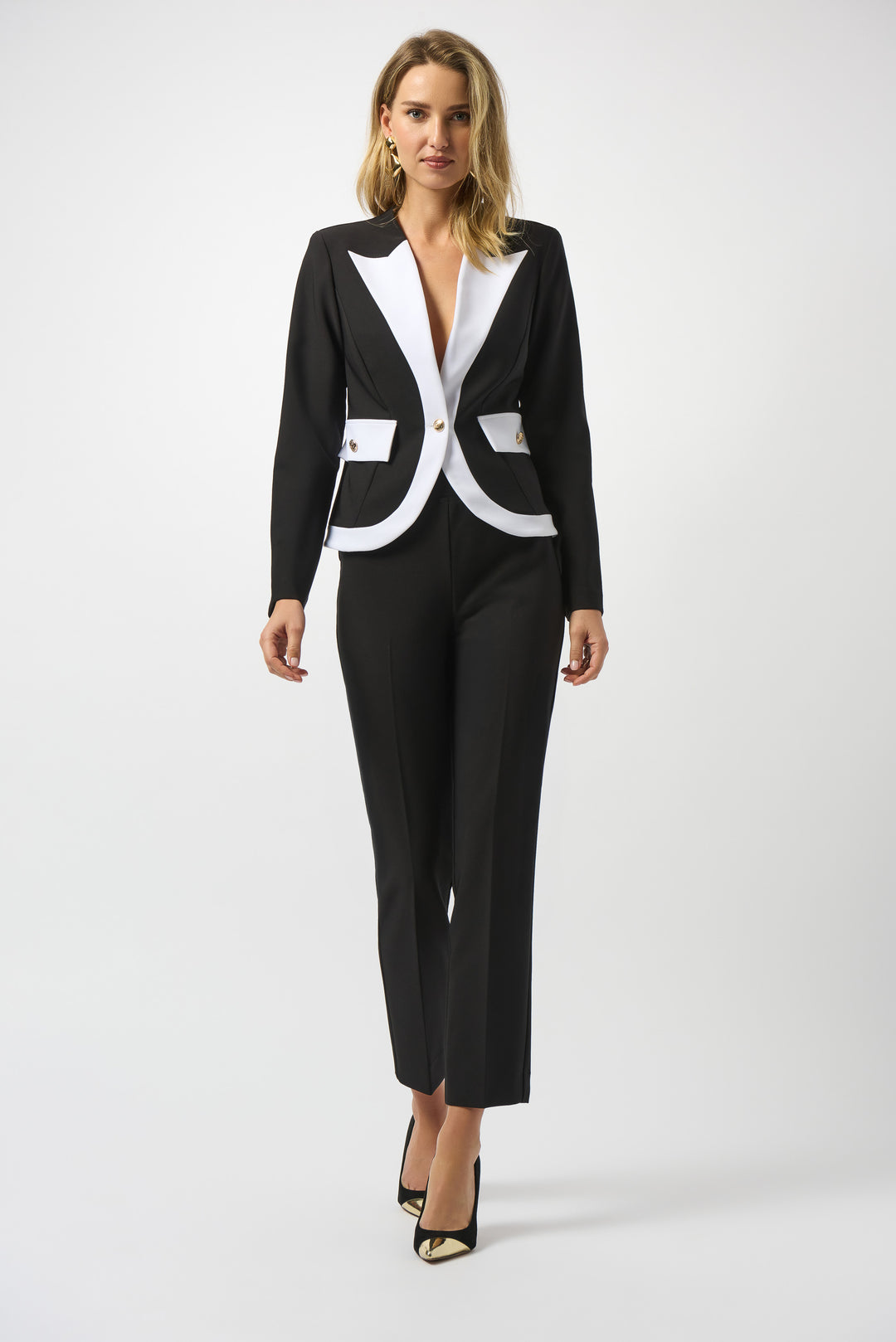 Lux Twill Straight Leg Pull-On Pant