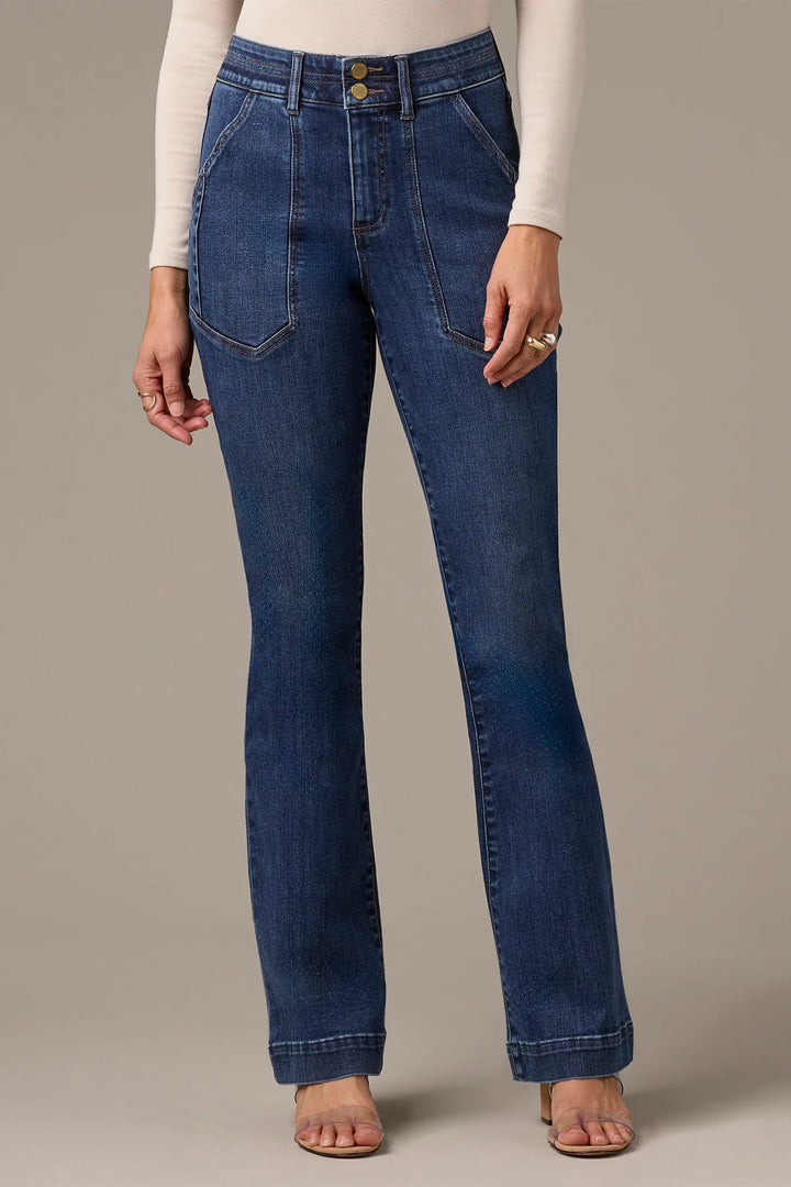 Madison Hi-Rise Utility Bootcut Jeans