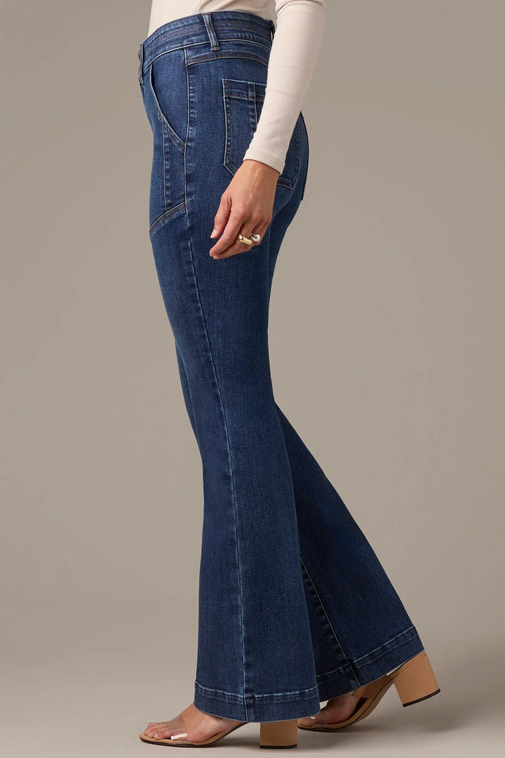Madison Hi-Rise Utility Bootcut Jeans