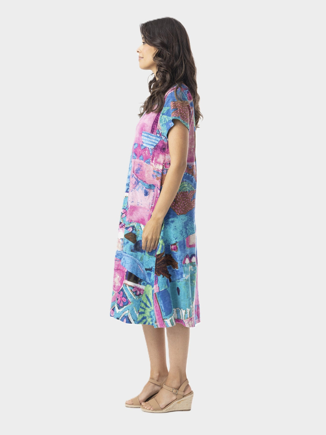 Marakesh Print Flair Dress