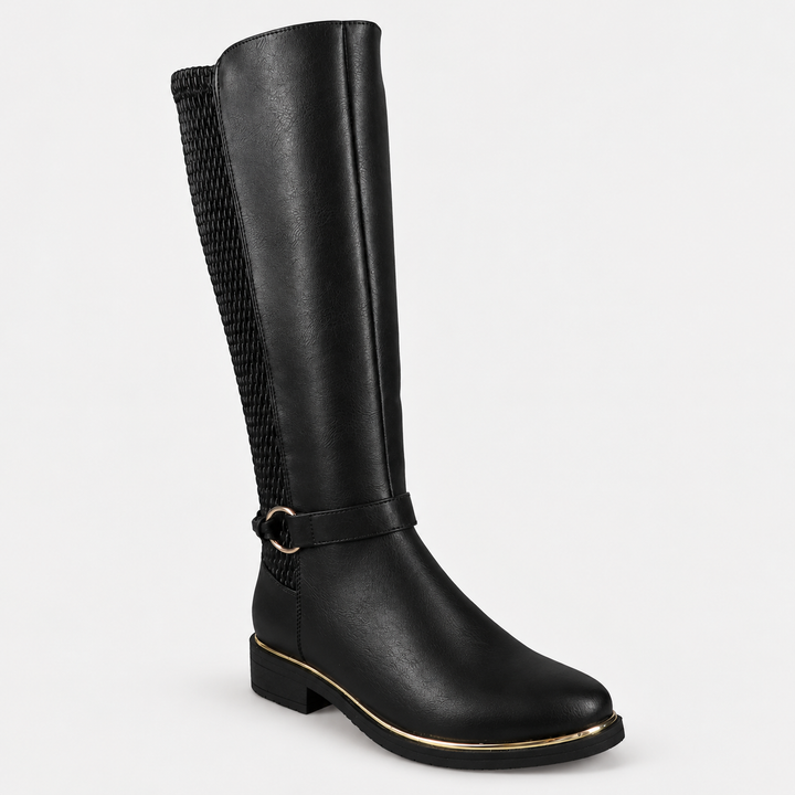 Margo Black Tall Waterproof Boot