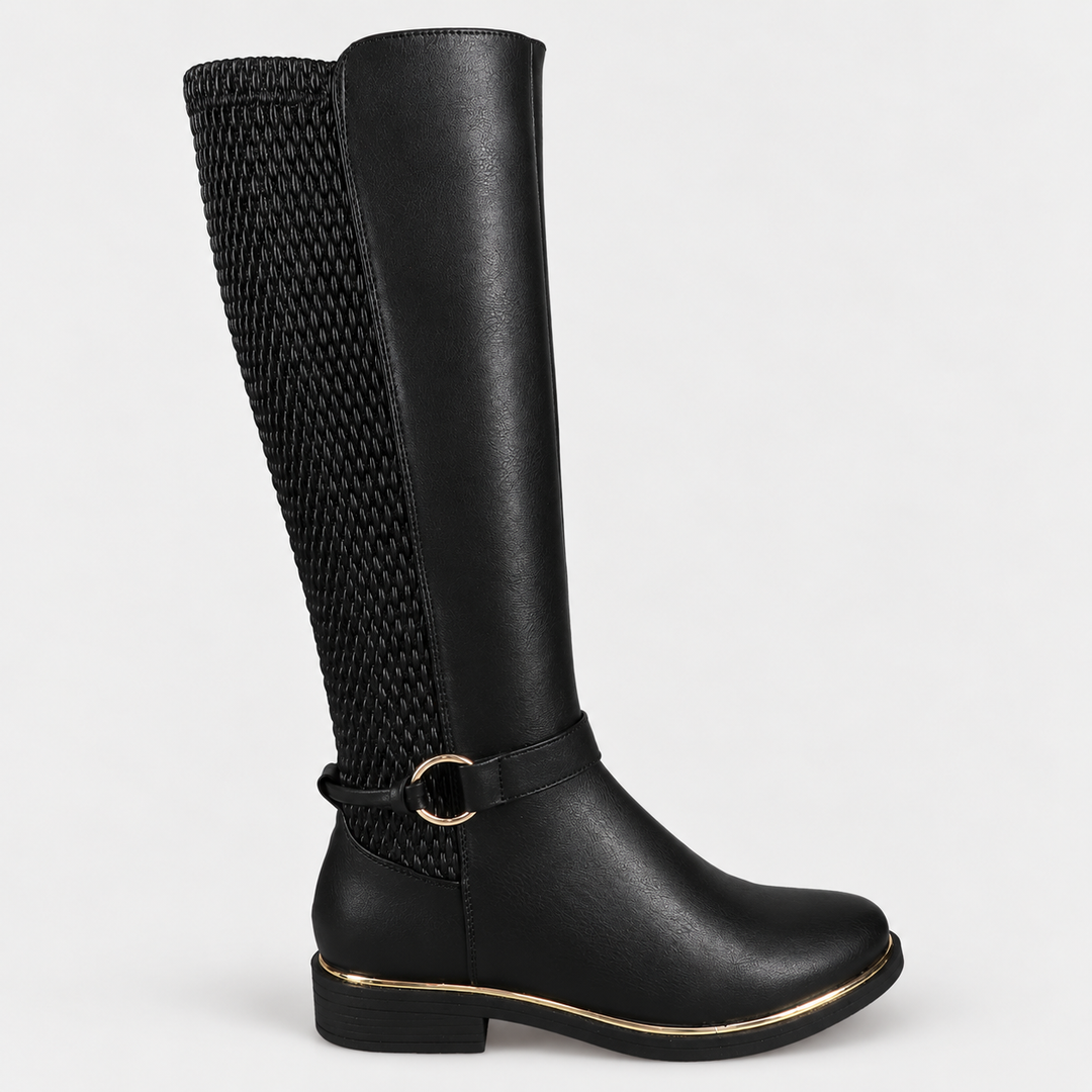 Margo Black Tall Waterproof Boot