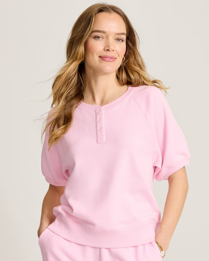 Marina Del Mar Cyber Light Henley Top