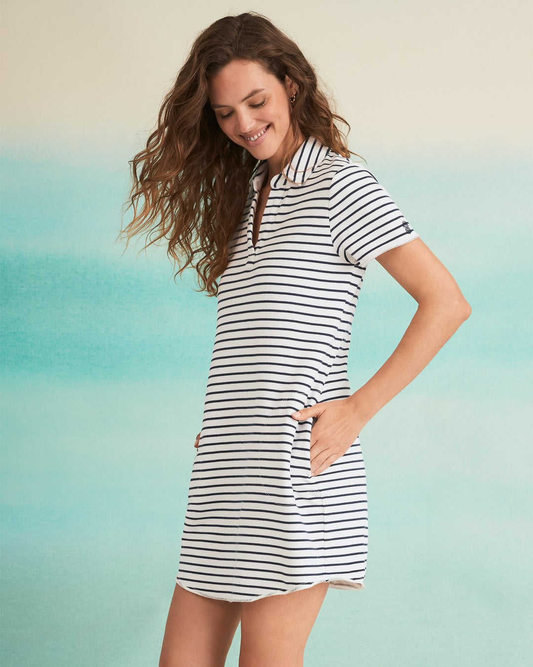 Marina Del Mar Striped Dress