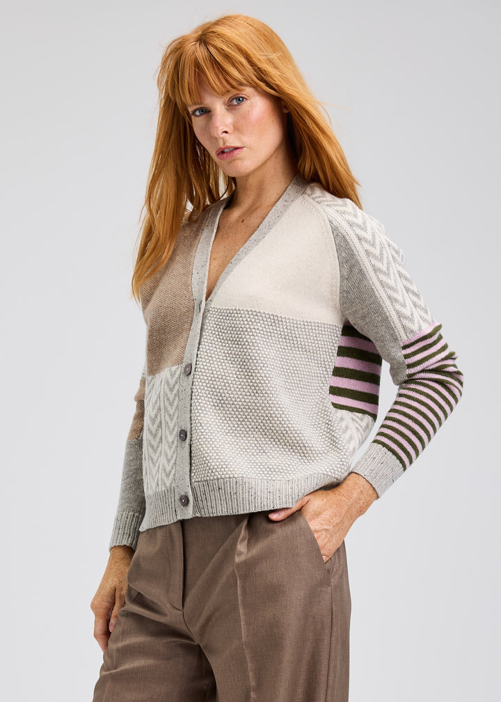 Marl Textured Cardigan